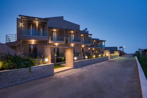 Property building, Sunset