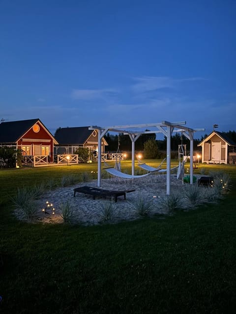 Night, Natural landscape, Garden, Garden view