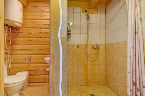 Sauna with the Private Lake Access House in Vilnius County, Lithuania
