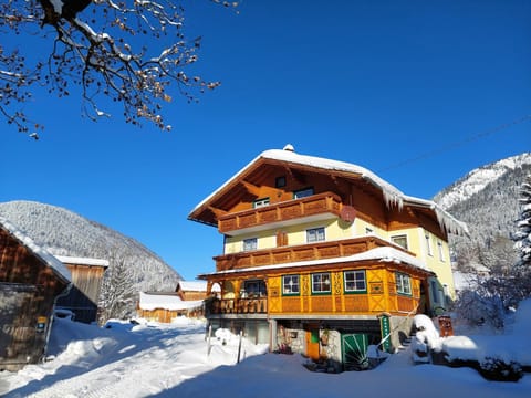 Property building, Facade/entrance, Winter, Mountain view
