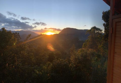 Natural landscape, Mountain view, Sunrise