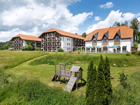 Property building, Garden view