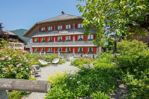Property building, Garden, Garden view