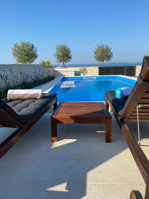 Pool view, Sea view, Swimming pool