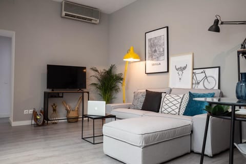 TV and multimedia, Living room, Seating area, air conditioner