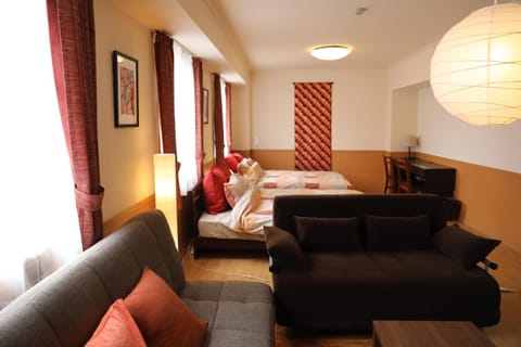 Living room, Bedroom