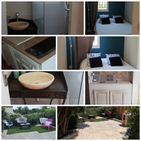 Appartement en résidence privée proche mer Apartment in Sausset-les-Pins