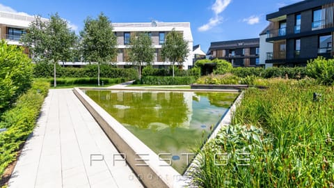 Property building, Spring, Day, Natural landscape, Garden view, Pool view
