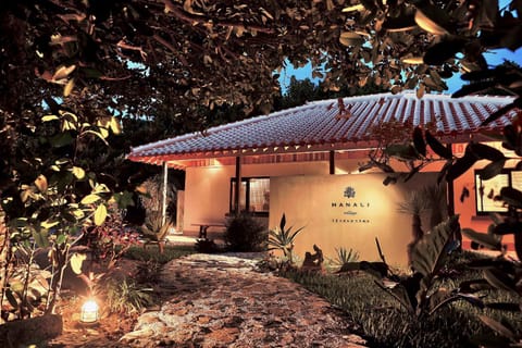 Facade/entrance, Sunset