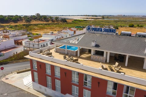 Property building, Natural landscape, Pool view