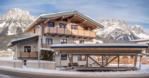 Property building, Day, Winter