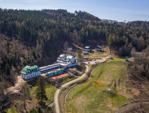 Property building, Bird's eye view, Seasons