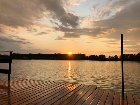 Sagando - Floating house on Sava river Docked boat in Belgrade