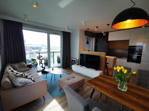 Kitchen or kitchenette, Living room