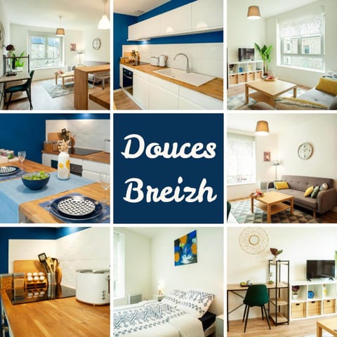 Les Douces Breizh - Jules Ferry - Proximité Gare SNCF Apartment in Brittany