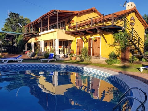 Property building, Garden view, sunbed