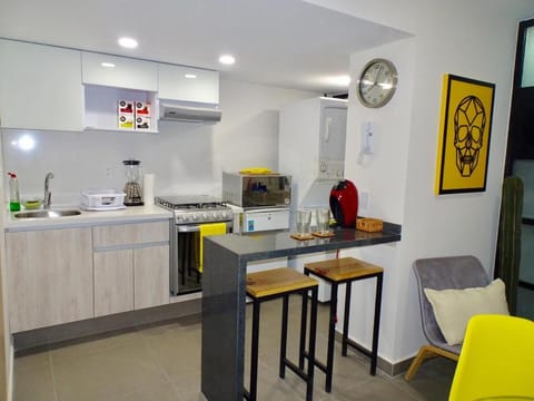 Downtown Depto con Terraza Privada Apartment in Mexico City