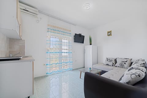 Living room, kitchen