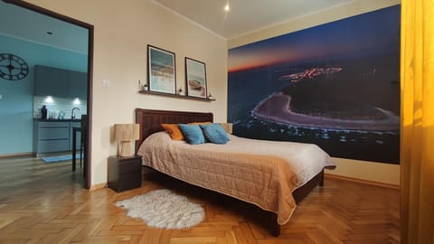 Bed, Kitchen or kitchenette, Photo of the whole room, Bedroom, kitchen, kitchen