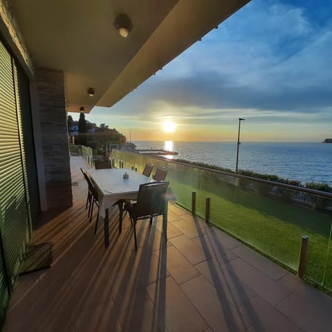 Balcony/Terrace, Sea view, Sunset
