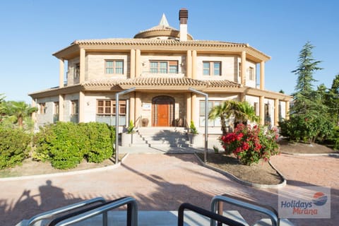Property building, Garden view