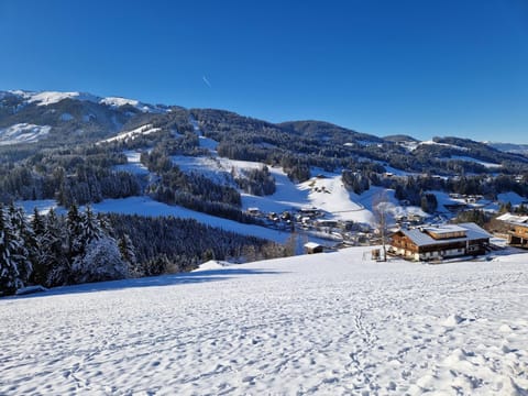 Property building, Natural landscape, Winter, Mountain view