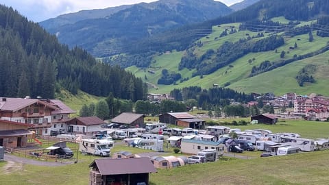 Natural landscape, Bird's eye view, Mountain view