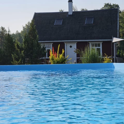 Property building, Pool view, sunbed