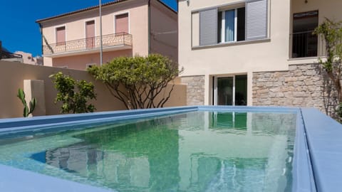 Property building, Pool view, Swimming pool