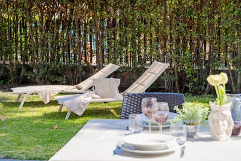 Spring, Day, Garden, Garden view, sunbed