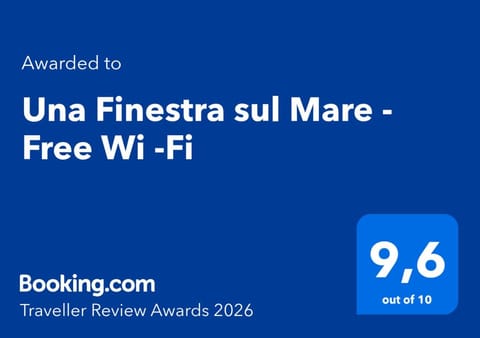 Una Finestra sul Mare - Free Wi -Fi Apartment in Riomaggiore