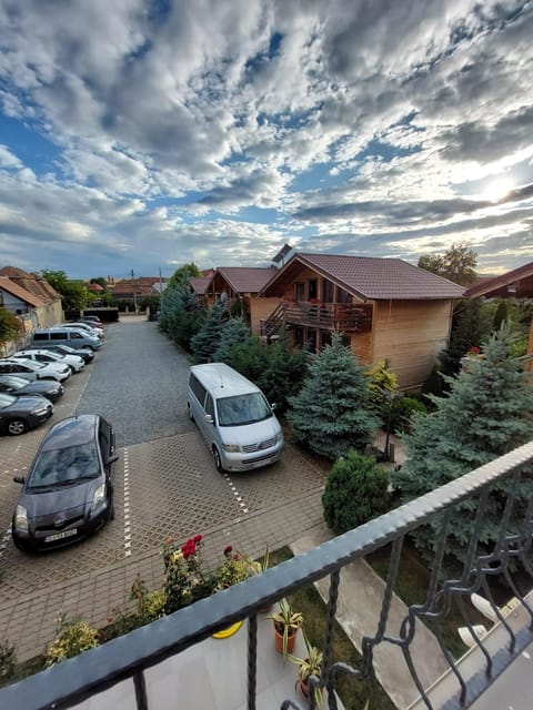 Property building, Inner courtyard view, Parking