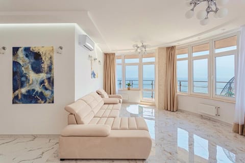 Seating area, Sea view