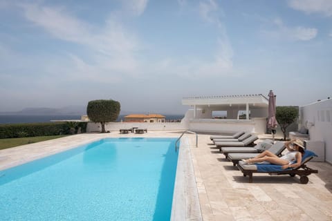 Patio, Pool view