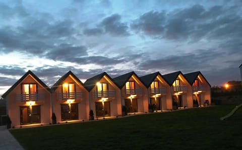 White Houses Rewal Nature lodge in West Pomeranian Voivodeship, Poland