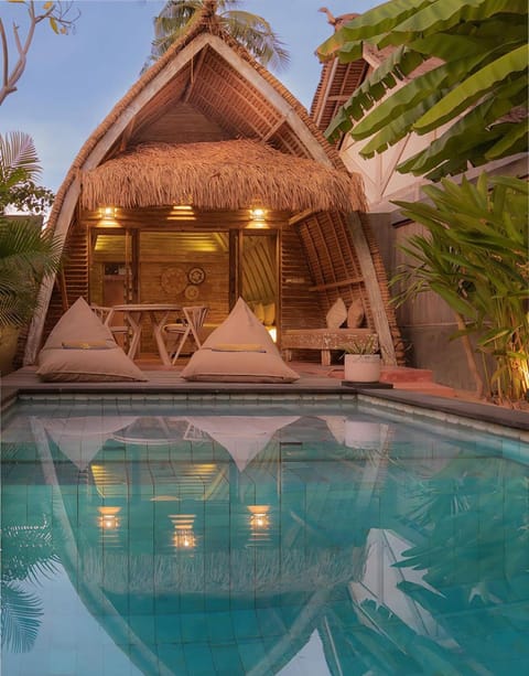 View (from property/room), Bedroom, Pool view