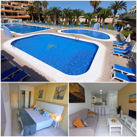 Bed, Garden, TV and multimedia, Kitchen or kitchenette, Living room, Seating area, Dining area, Bedroom, Swimming pool