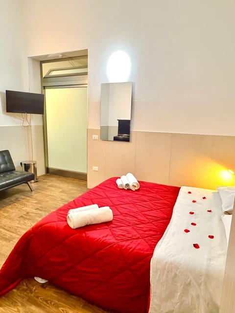 Bed, TV and multimedia