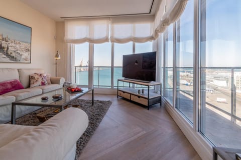 Living room, City view