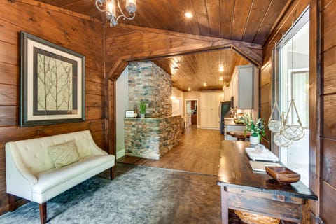 Hot Tub, Dock, Lakefront Luxe Six Mile Retreat House in Lake Keowee