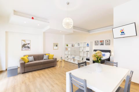 Living room, air conditioner