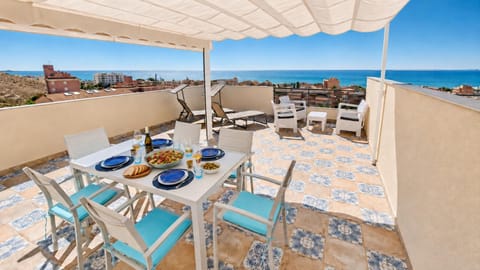 Balcony/Terrace, Dining area, Sea view
