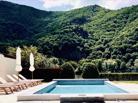 River view, Swimming pool