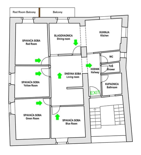 Puntin Rooms apartman Apartment in Korčula