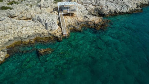Day, Natural landscape, Bird's eye view, Sea view