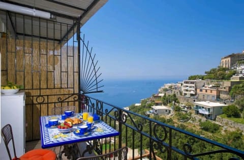 Property building, Patio, Day, Natural landscape, View (from property/room), Balcony/Terrace, Sea view