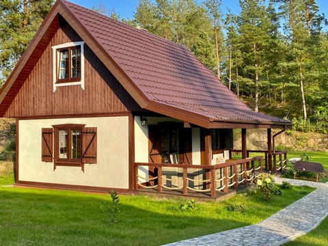 Domek na Kaszubach nad Jeziorem House in Pomeranian Voivodeship