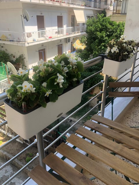 The green apartment House in Kavala