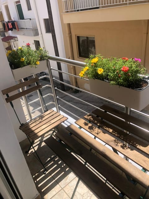 The green apartment House in Kavala