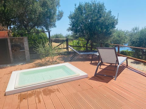 Patio, Garden view, sunbed